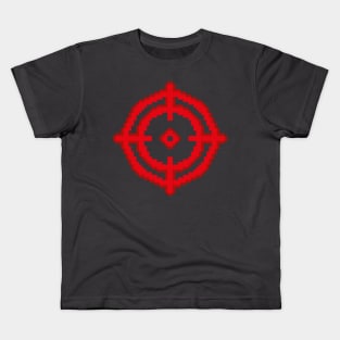 Pixel target Kids T-Shirt